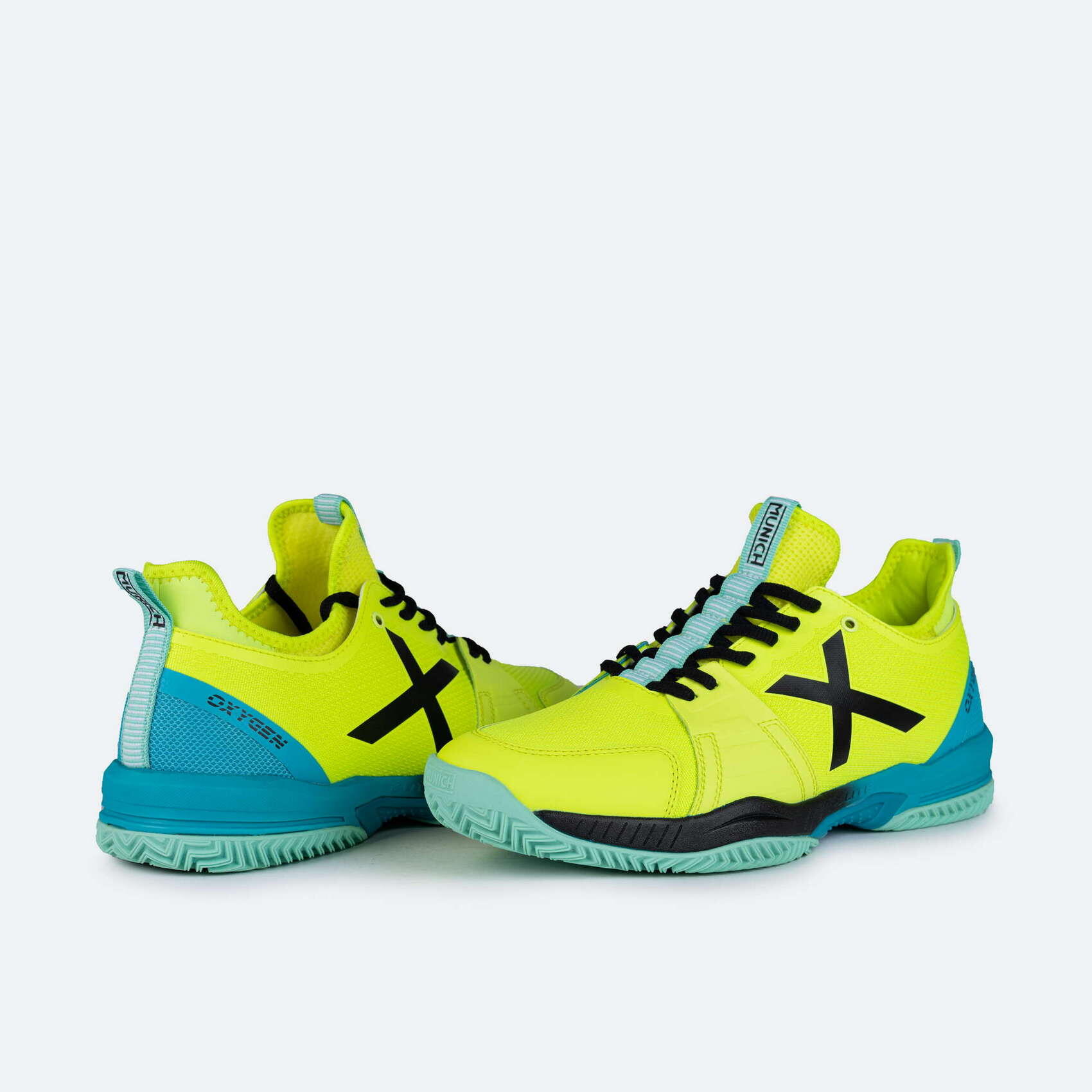 Zapatillas Munich Oxygen 45 Amarillo Fluor Azul -  - 45 5/5