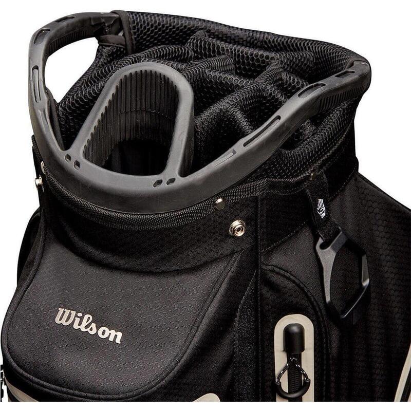 Sac Cartbag Imperméable Wilson Staff Exo Dry - Noir Argent