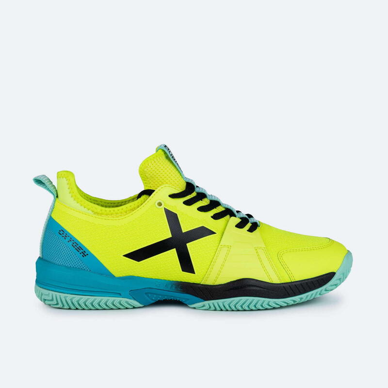 Zapatillas Munich Oxygen 45 Amarillo Fluor Azul -  - 44