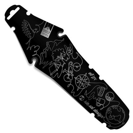 Steckschutzblech Mudguard für den Sattel Rennrad Gravel Schutzblech hinten