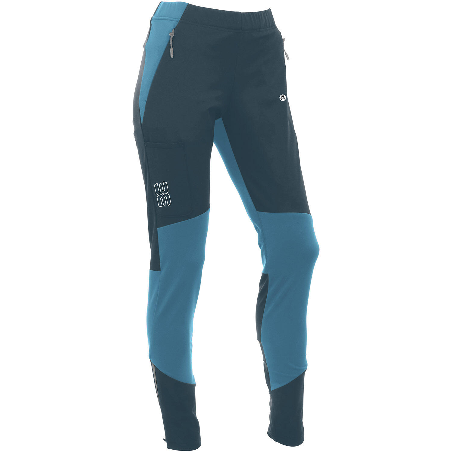 petrolblau / SCHWARZ