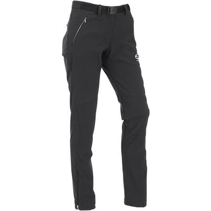 Damen Trekkinghose Softshell Peak Perle