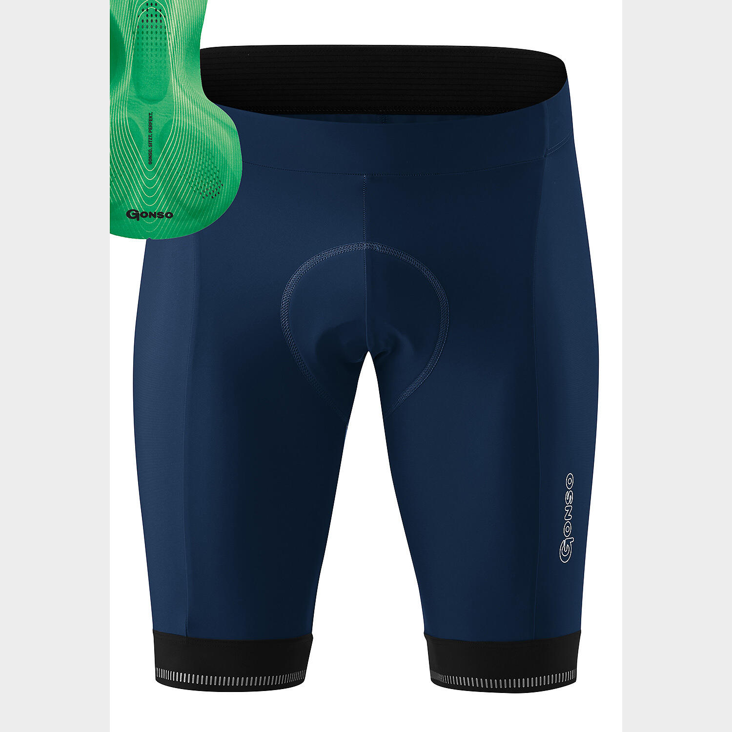 Herren Shorts Bike Sitivo Green 5/6