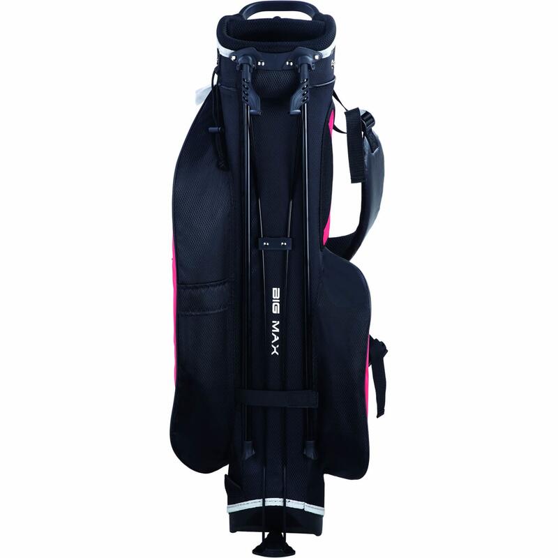 Dri Lite Seven - Sac de golf imperméable - Sac trépied - Noir Rouge