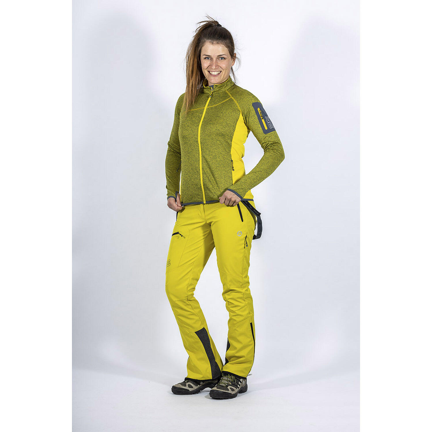 Damen Tourenhose Berghütte Softshell 2/7