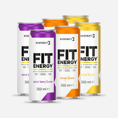 Fit energy drink - sportdrank - variety - 1500 ml