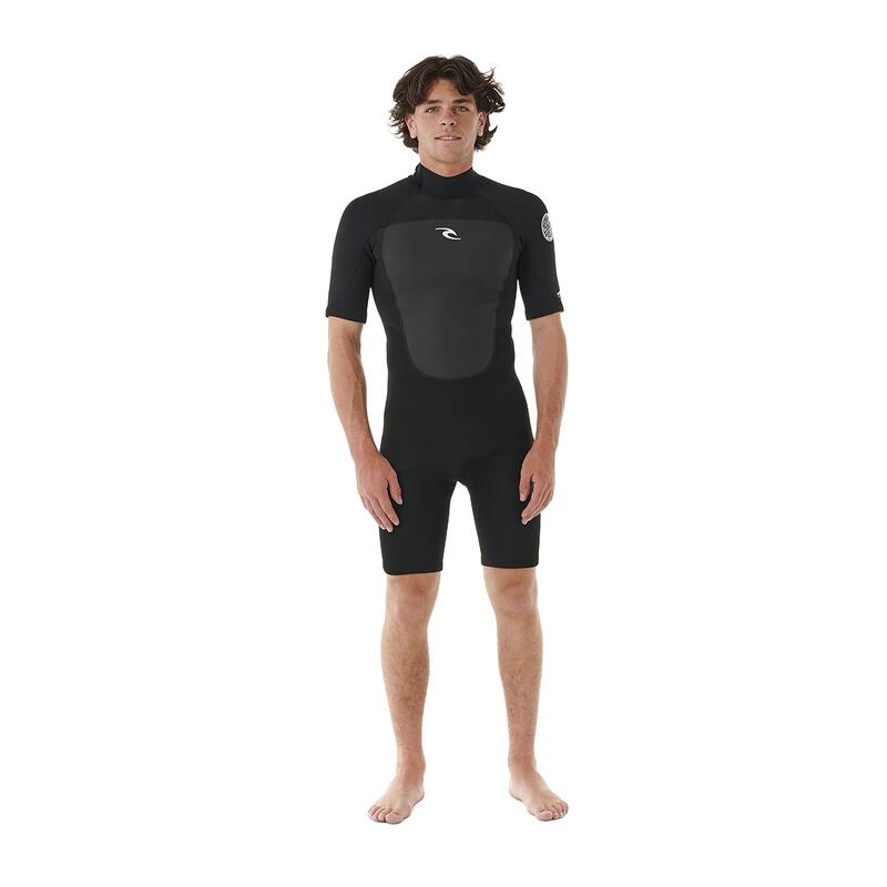 Combinaison de natation Rip Curl Omega 2 mm Back Zip Springsuit pour hommes