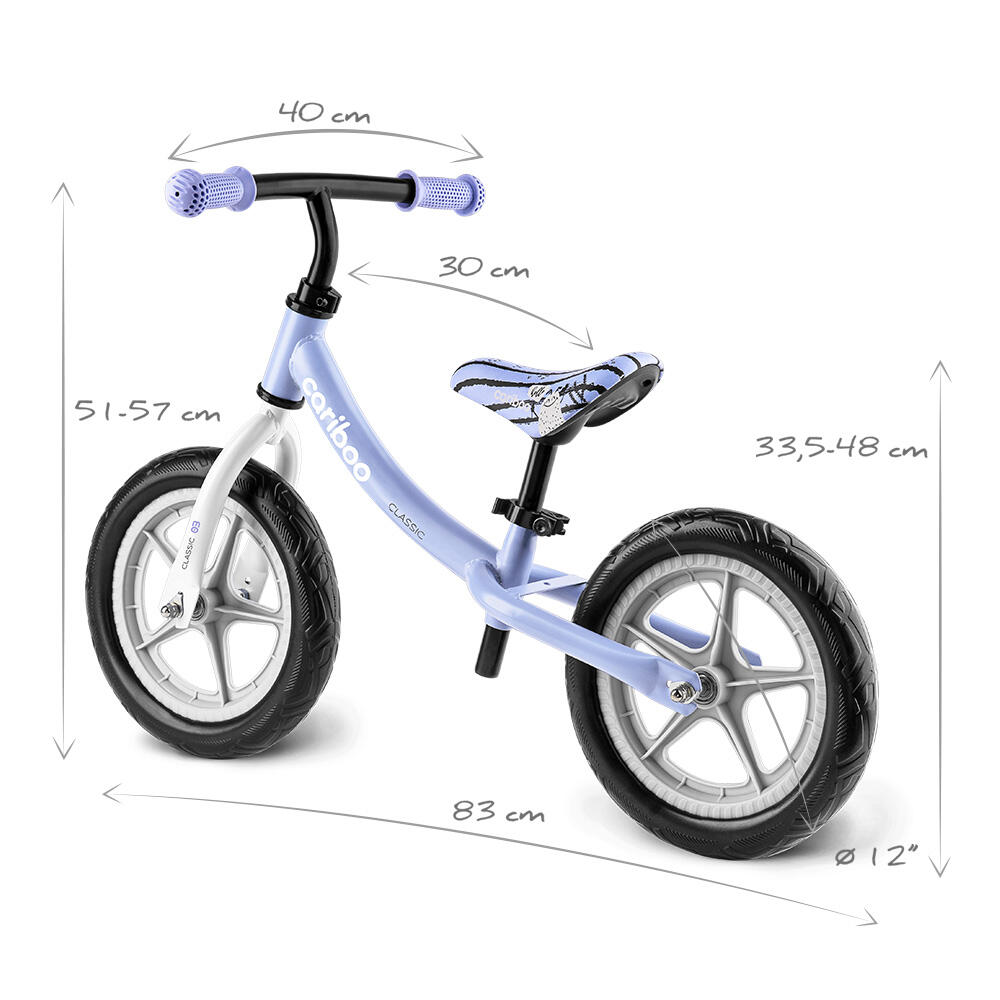 Laufrad für Kinder CARIBOO CLASSIC Lila 6/7