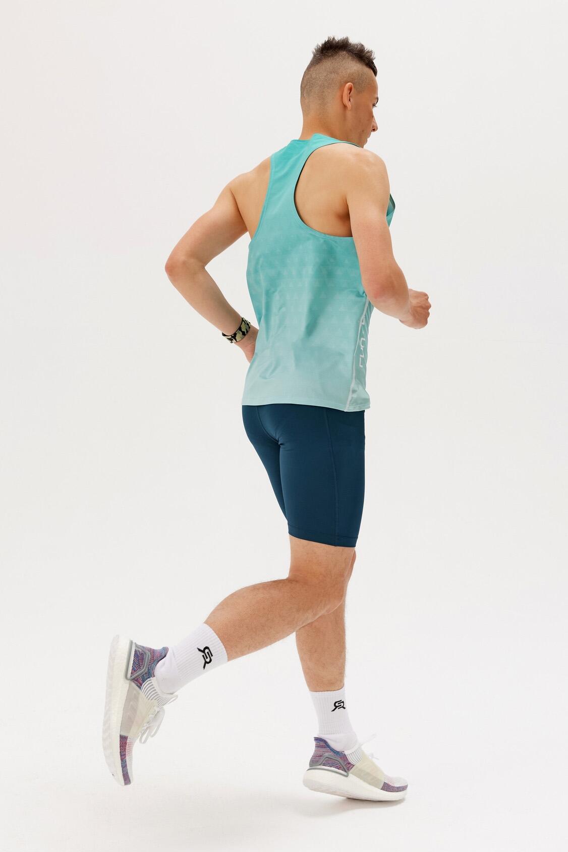 Rough Radical Support Singlet Heren Mouwloos Hardloopshirt 3/5