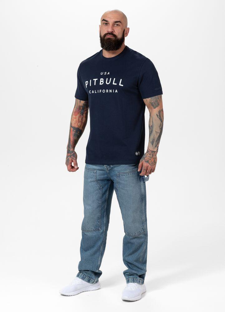 T-shirt homme Pitbull Usa Cal 3/7