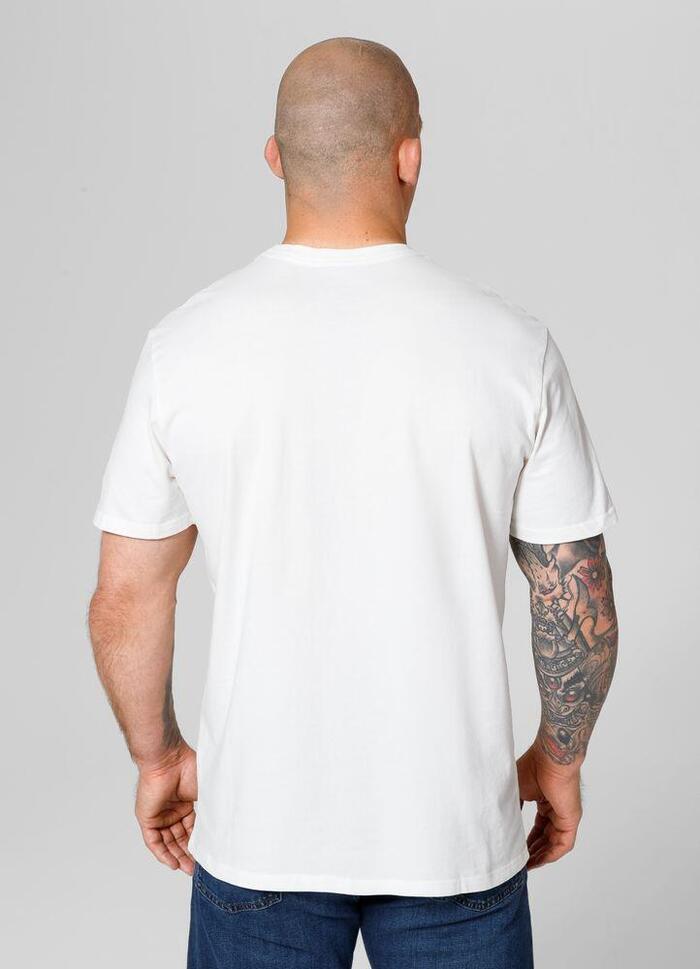 Koszulka bawełniana sportowa t-shirt dla dorosłych Garment Washed USA Cal