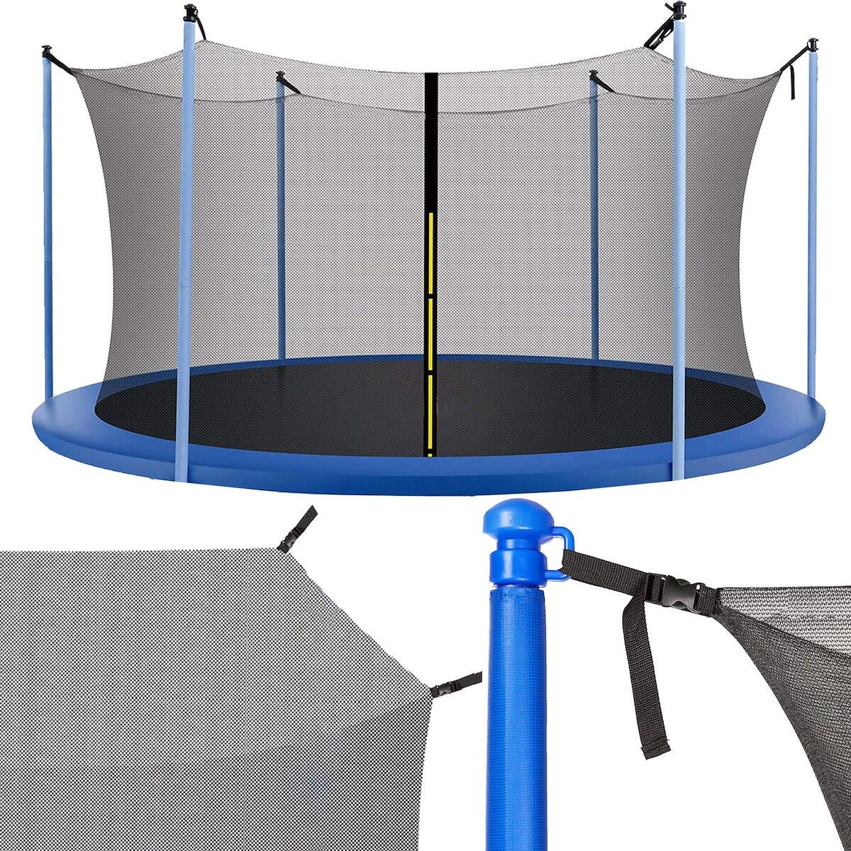Siatka wewnętrzna do trampoliny 8FT 244 cm Springos na 6 słupków 4/7