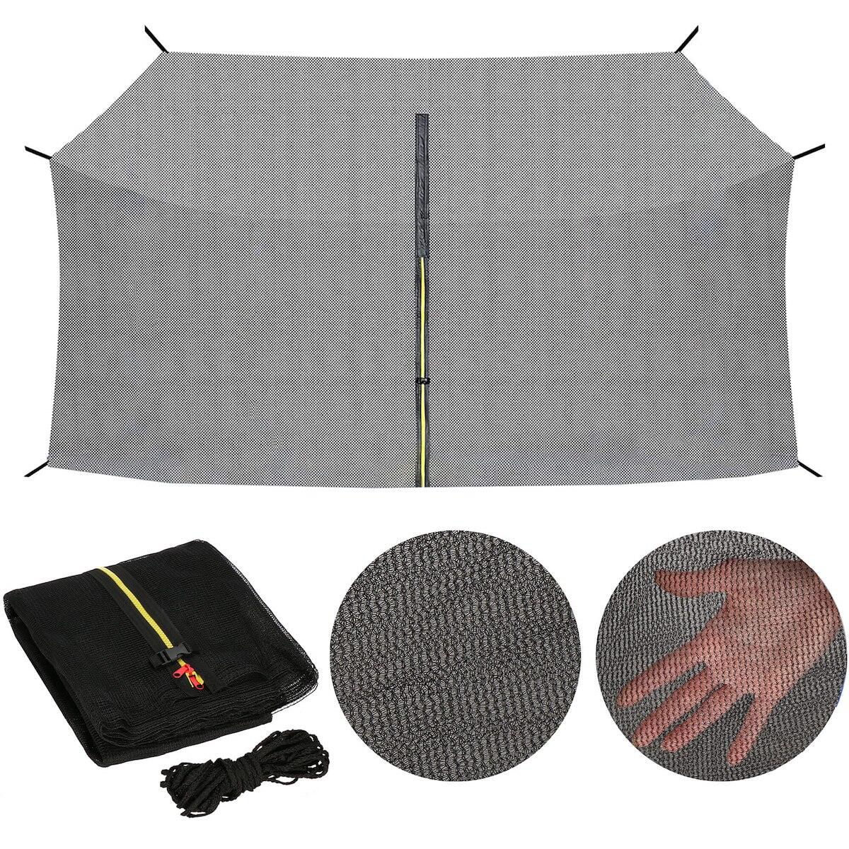 Siatka wewnętrzna do trampoliny 8FT 244 cm Springos na 6 słupków 3/7