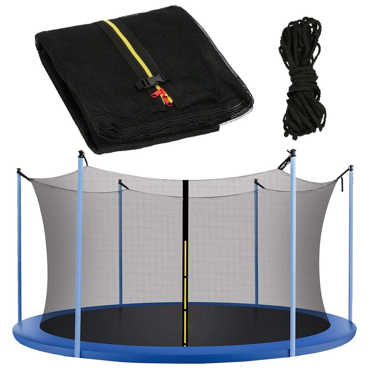 Siatka wewnętrzna do trampoliny 8FT 244 cm Springos na 6 słupków 1/7
