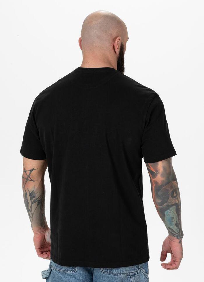 Koszulka bawełniana sportowa t-shirt dla dorosłych Garment Washed USA Cal