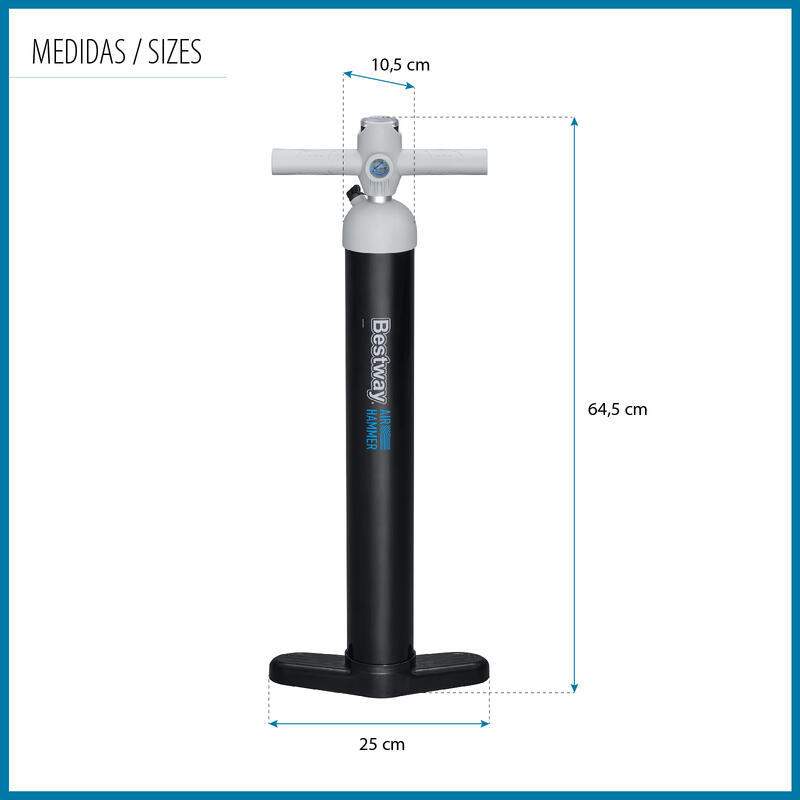 Pompă de aer Bestway 25 x 10,5 x 65 cm