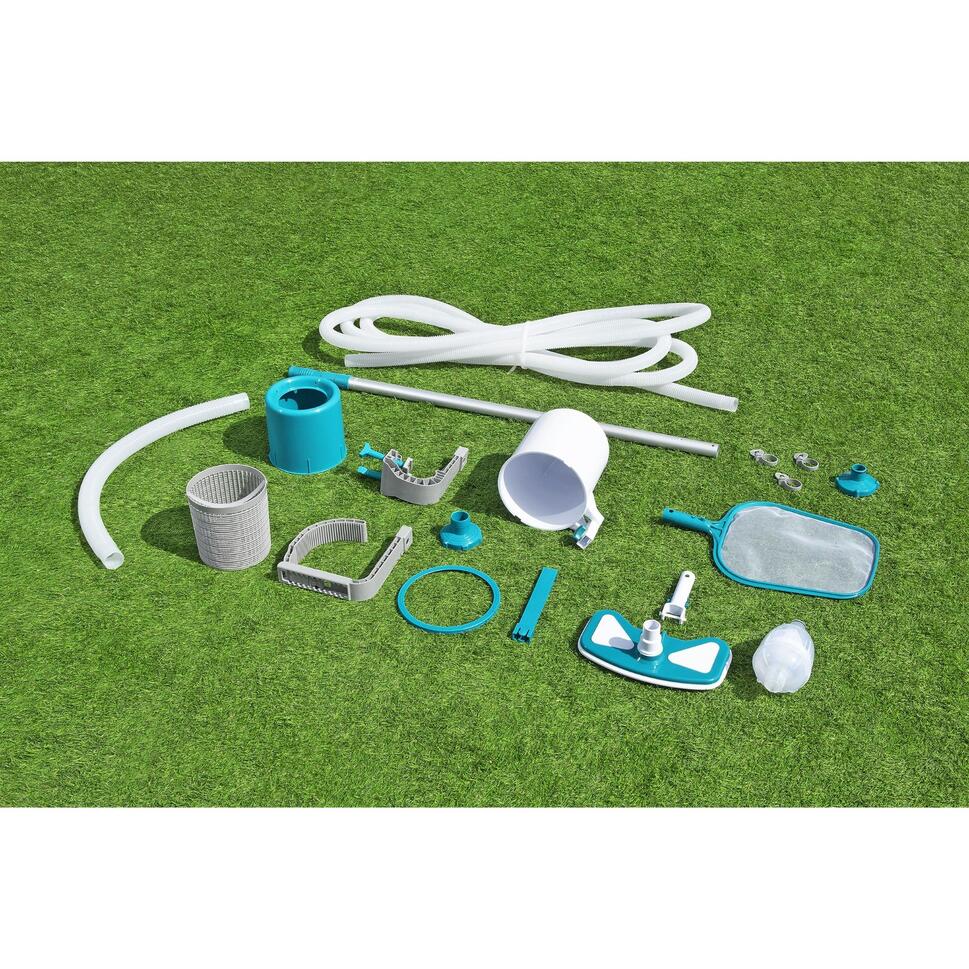 Zestaw do czyszczenia basenu odkurzacz skimmer 4w1 Deluxe Bestway
