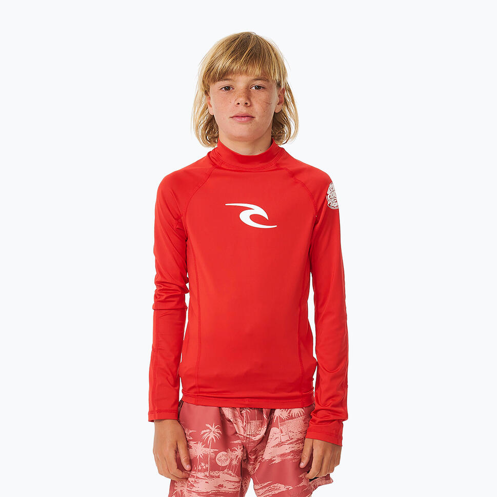 Longsleeve do pływania dziecięcy Rip Curl Lycra Brand Wave UPF