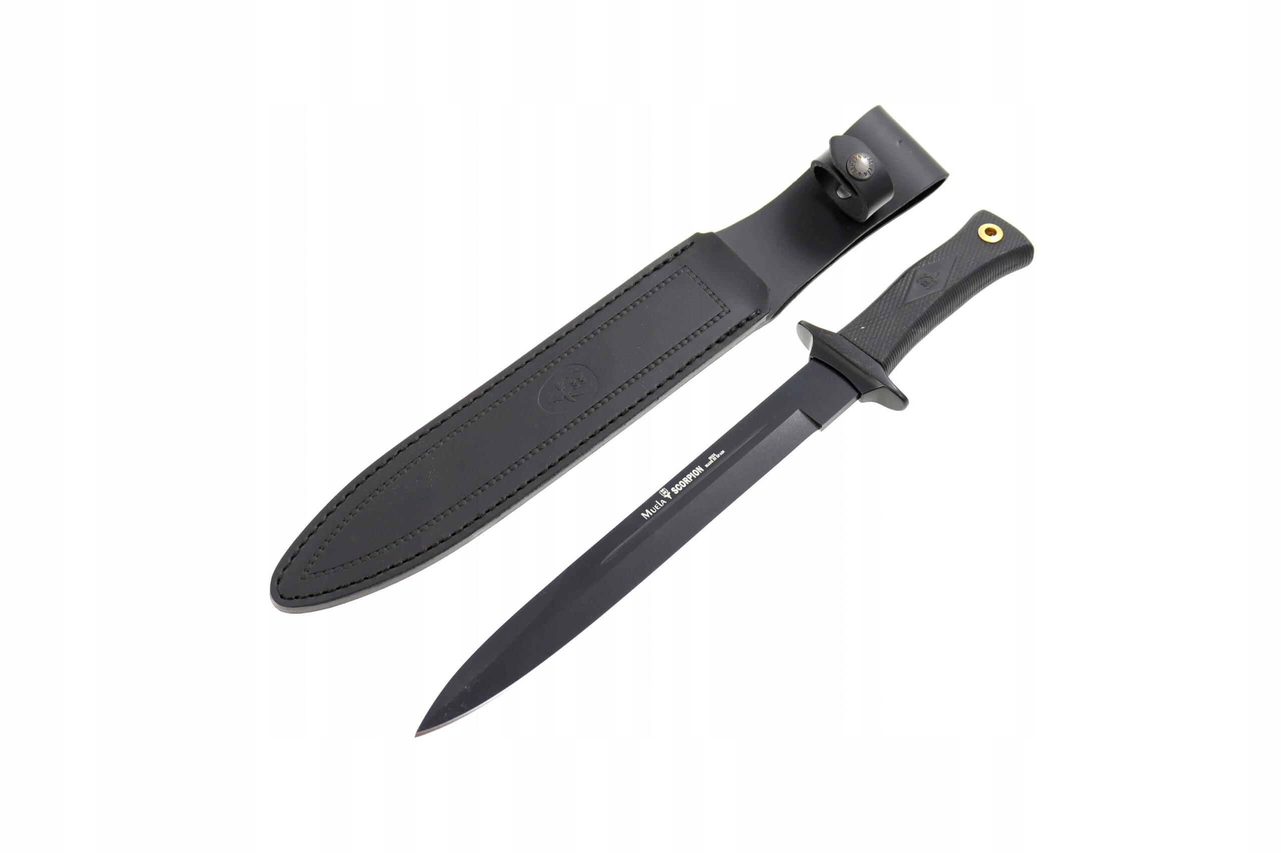 Nóż Scorpion 260 mm + skórzana pochwa 4/6