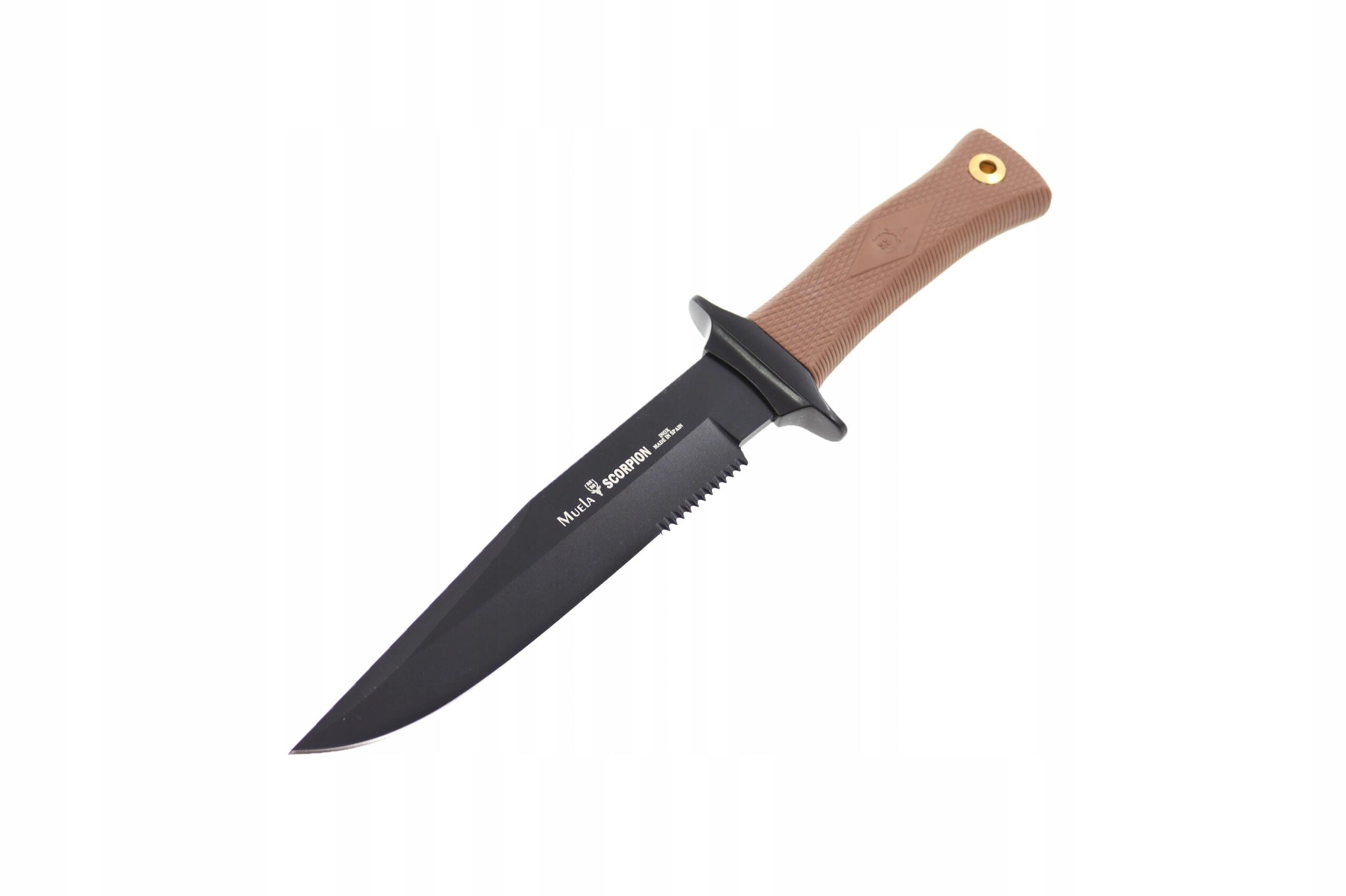Nóż survivalowy Scorpion 180 mm + etui 3/6