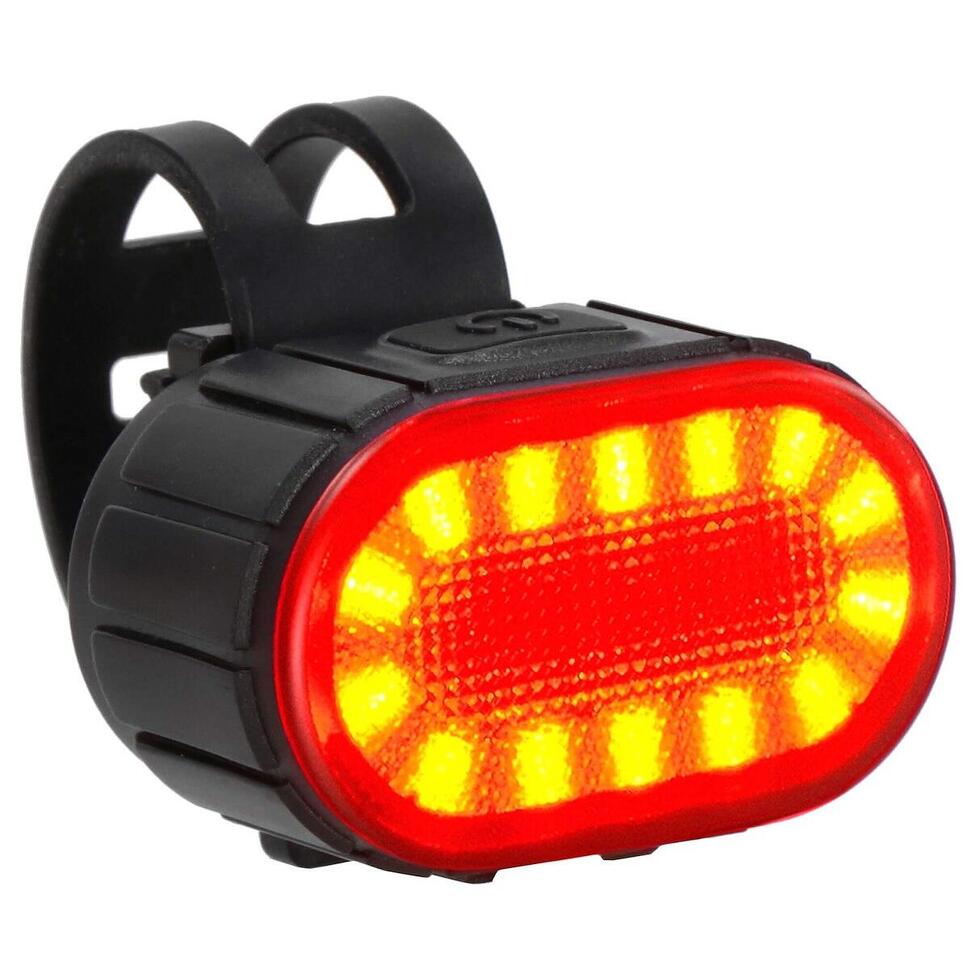 Lampki rowerowe 2 szt. na przód i tył Springos akumulatorowe, USB