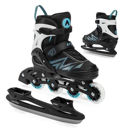 Łyżworolki dziecięce ATTABO 2w1 rolki i łyżwy Kylo Regulowane