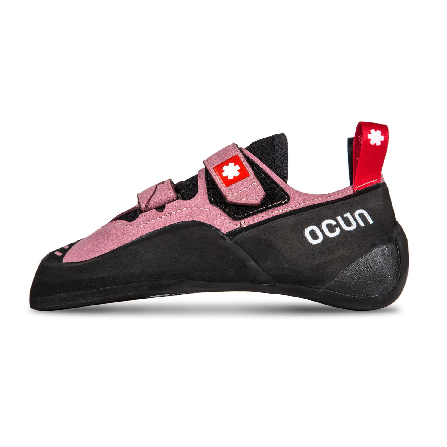 Zapatillas de escalada Ocún Striker QC rosa T37 microfibra suela CAT 4mm Velcro 2/7