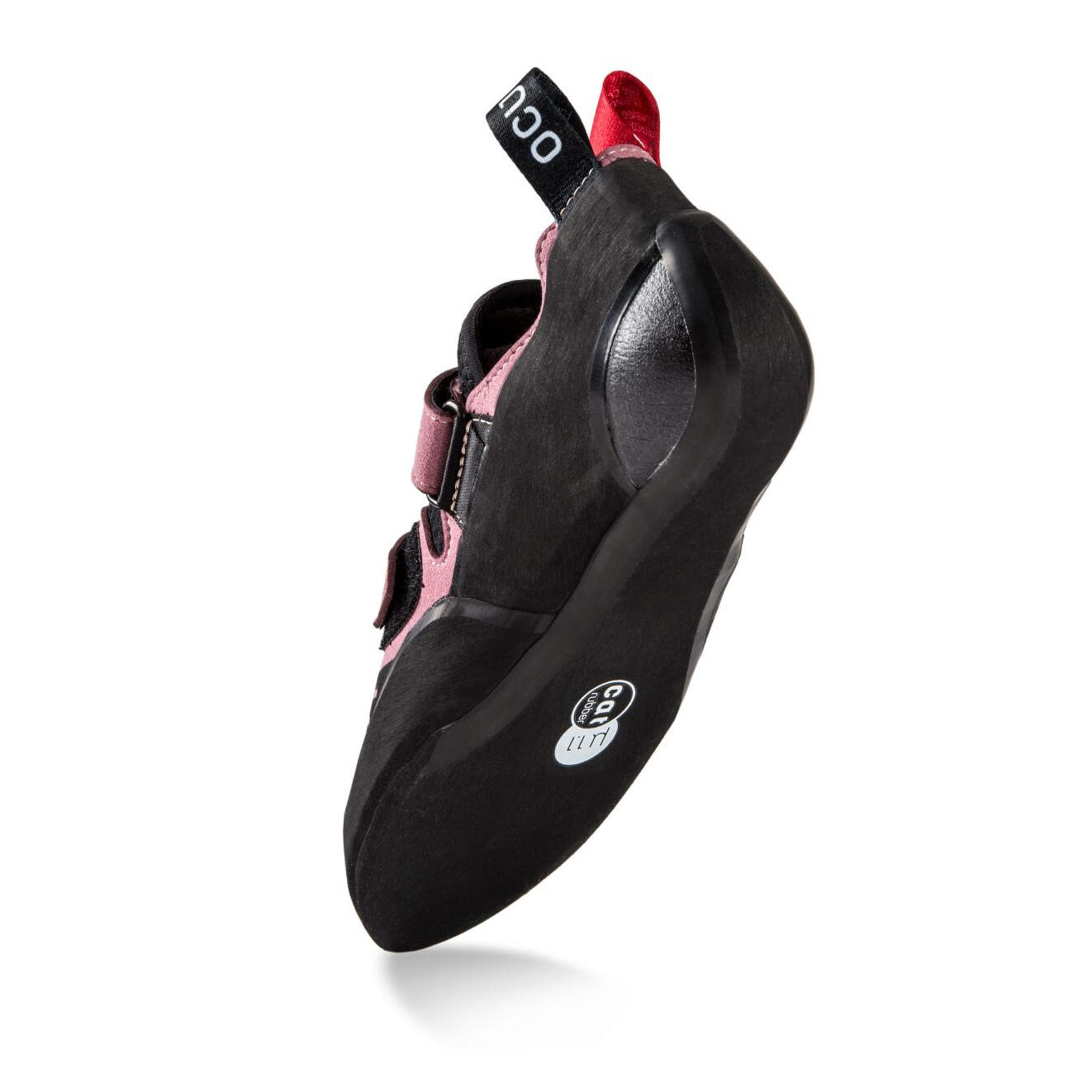 Zapatillas de escalada Ocún Striker QC rosa T37 microfibra suela CAT 4mm Velcro 4/7