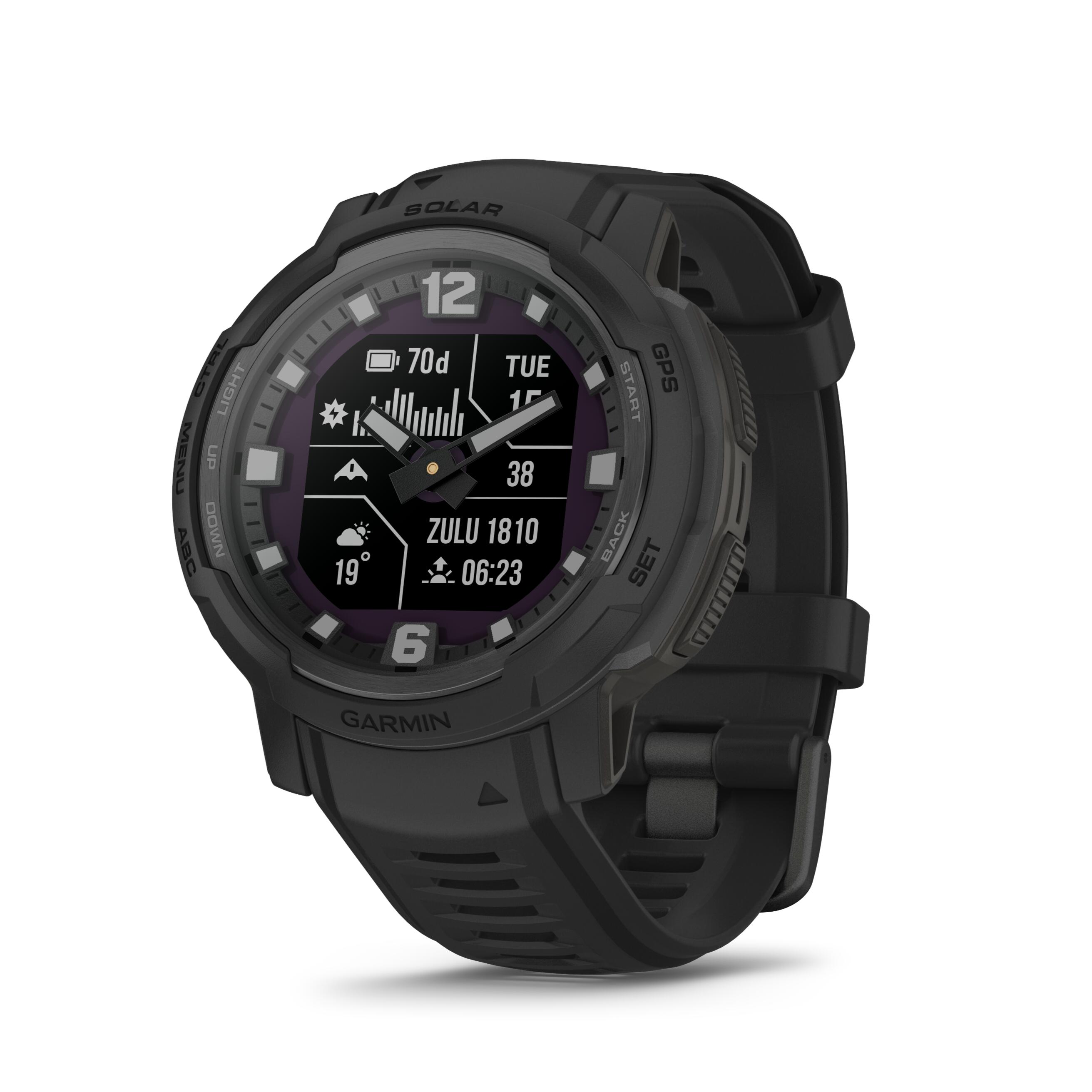 Garmin Instinct Crossover Solar Tactical Edition Black Watch