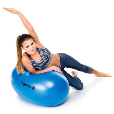 Fitnessball Eggball ø 85 cm. Blau Gymnastik Unisex