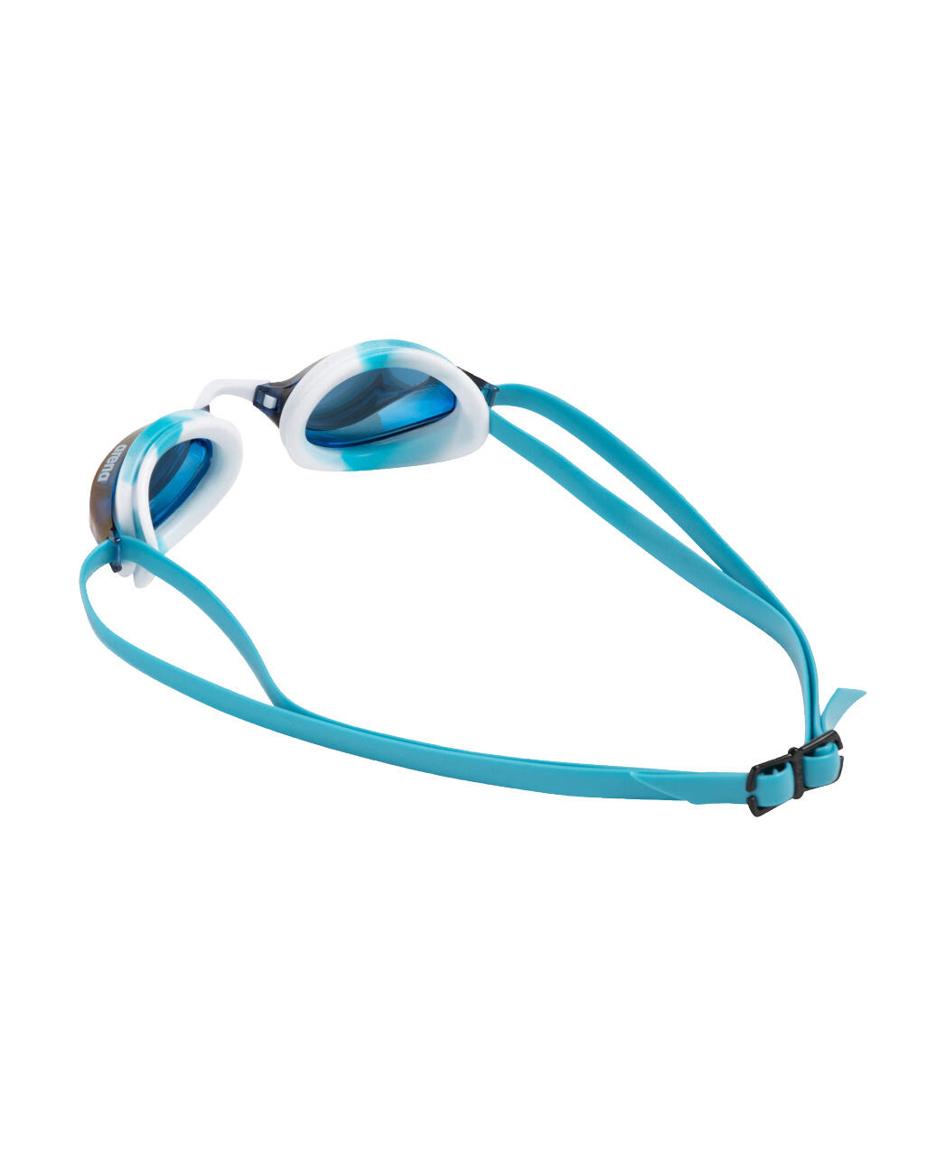 Lunettes de natation verres miroirs Arena Python Mirror Bleu/Blanc 6/7