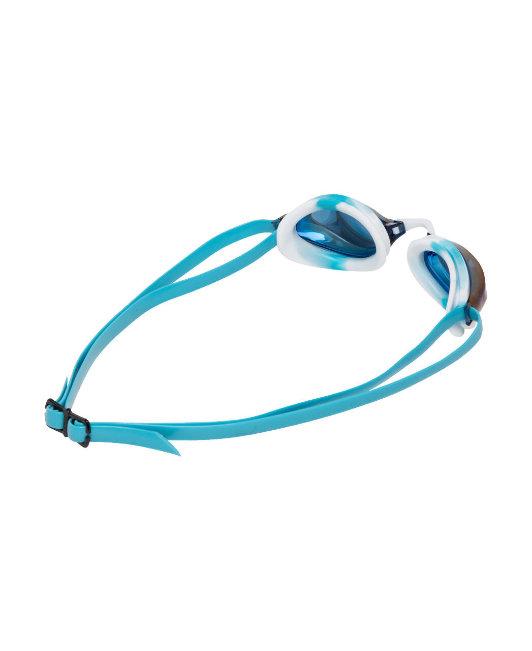 Lunettes de natation verres miroirs Arena Python Mirror Bleu/Blanc 7/7