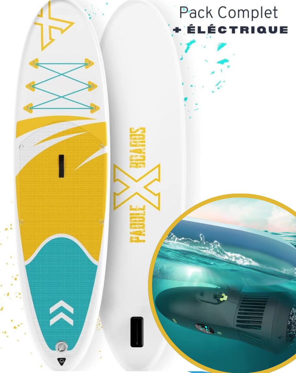 X PADDLE BOARDS Stand up paddle hinchable eléctrico EX-3