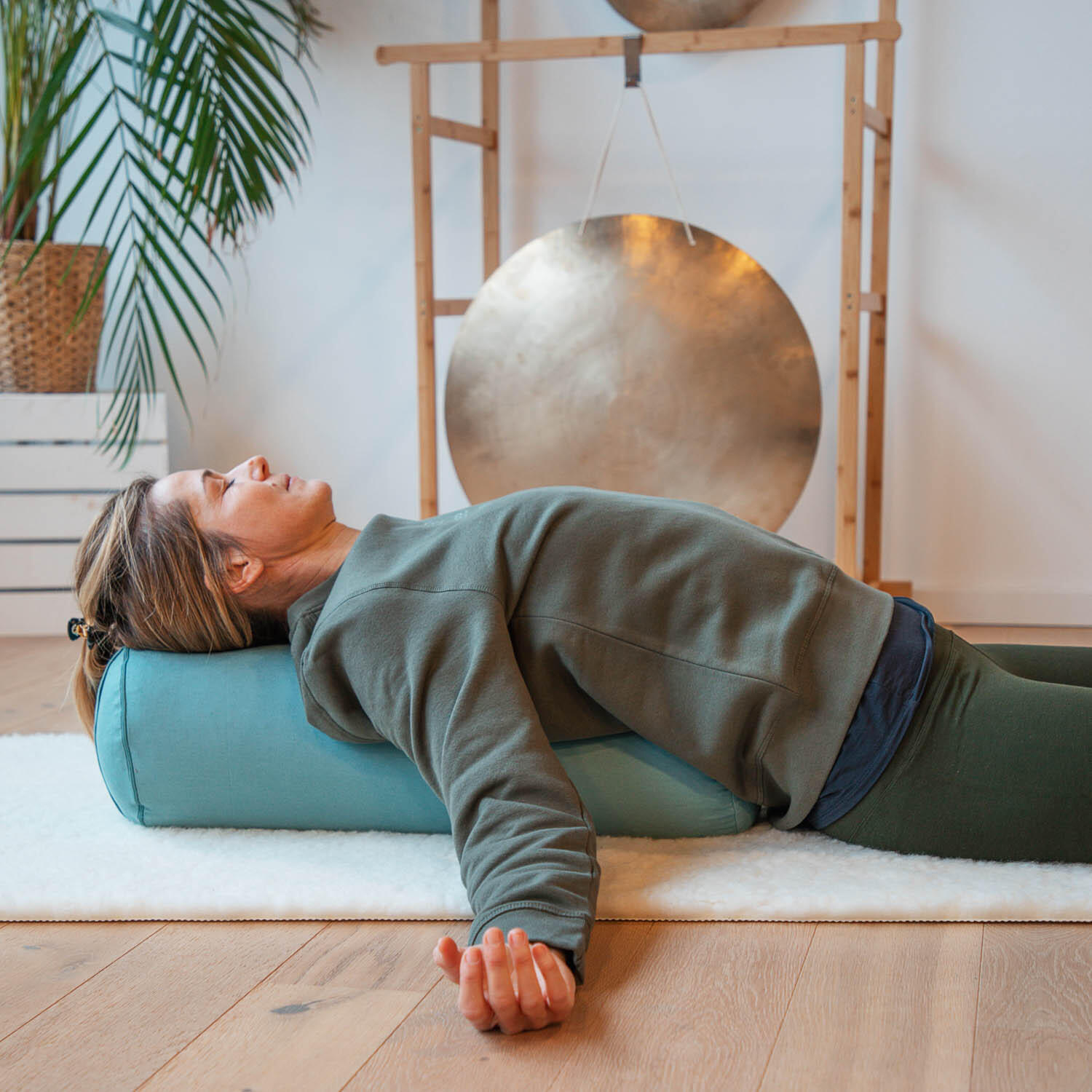 Rodillo de yoga Bolster Bodhi ECO 5/7