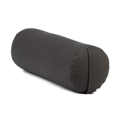 Yoga-Bolster (rund) ECO. Füllung KAPOK Anthrazit