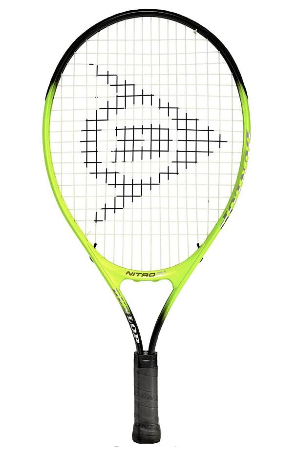Dunlop Nitro Junior 21" Tennis Racket, Cover & 3 Tennis Balls 2/2