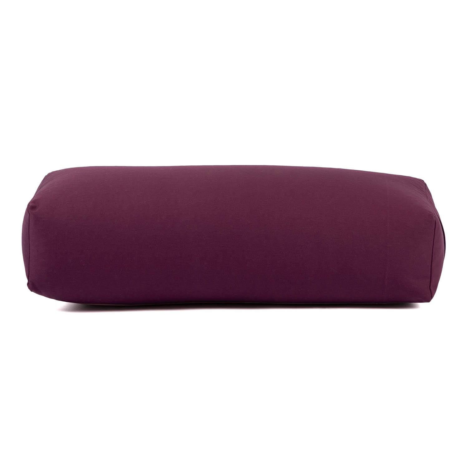 Salamba (rechteckig) Yoga-Bolster ECO, KAPOK  Aubergine 2/6