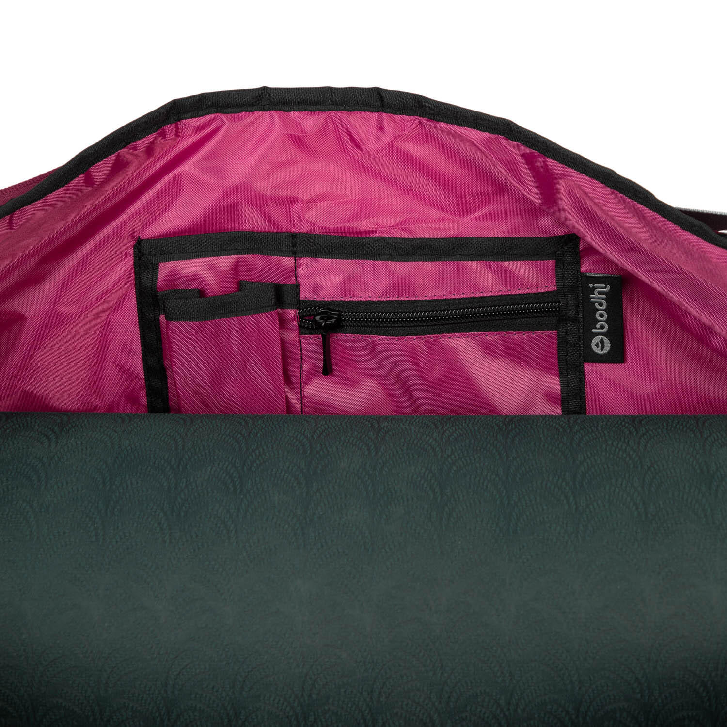 Yogamatten Tasche Asana City Bag aubergine, Polyester 6/6
