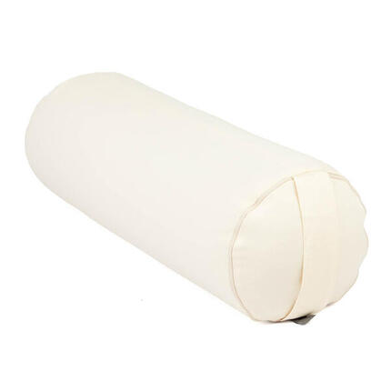 Yoga Mini-Bolster (rund), Nackenrolle, ECO, Buchweizenschalen Dunkelblau
