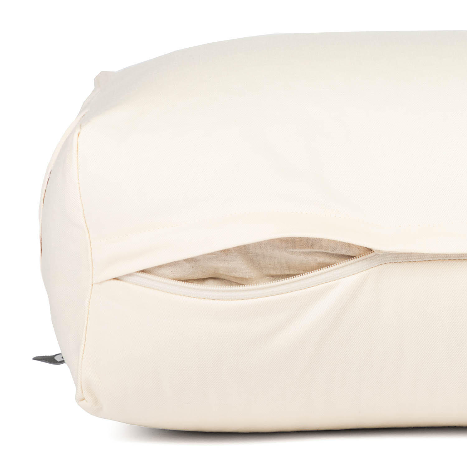 Salamba (rechteckig) Yoga-Bolster ECO, Dinkelhülsen  Natur 4/6