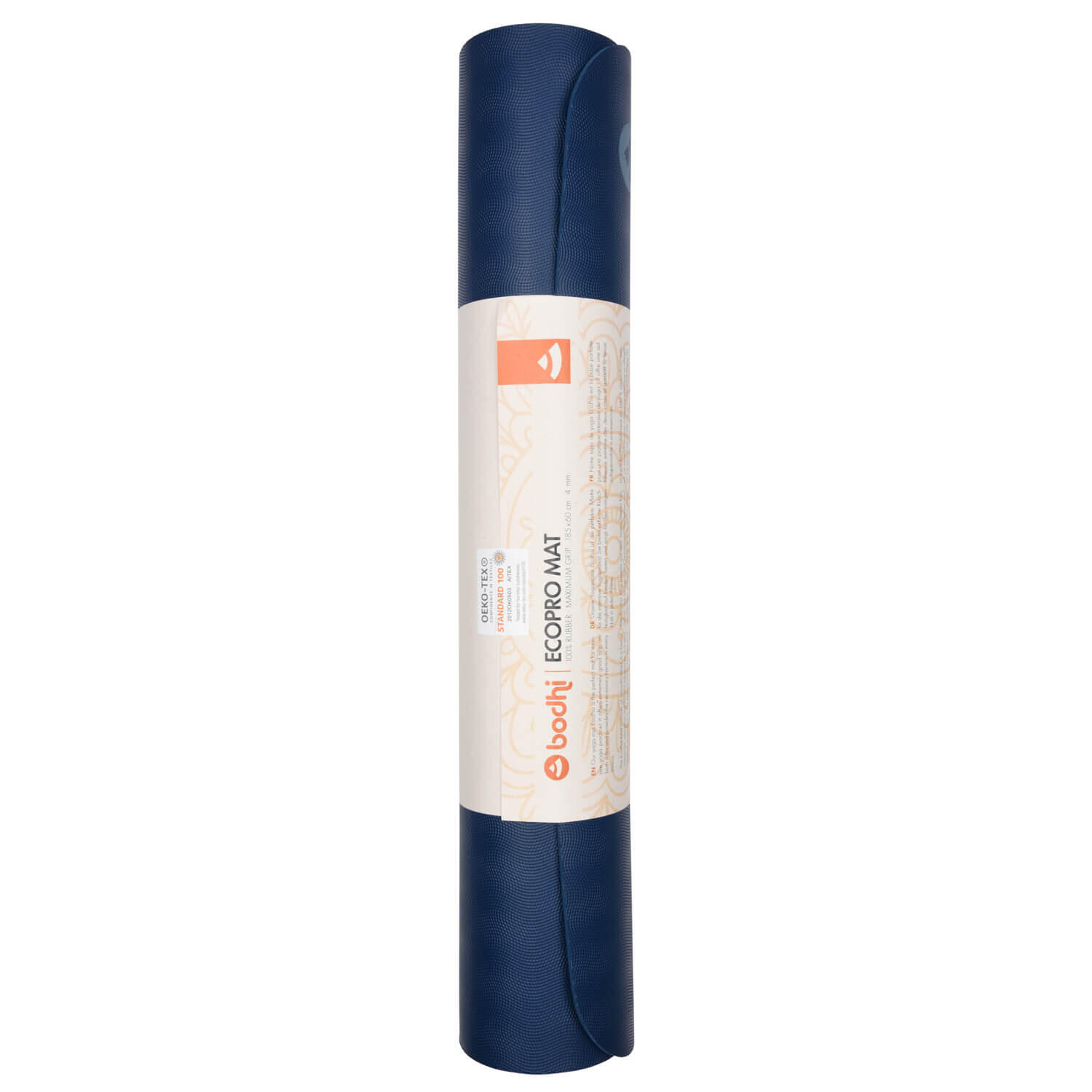 Tappetino yoga in gomma Bodhi EcoPro XL da 4 mm - Lungo 200 cm - Antiscivolo 4/7