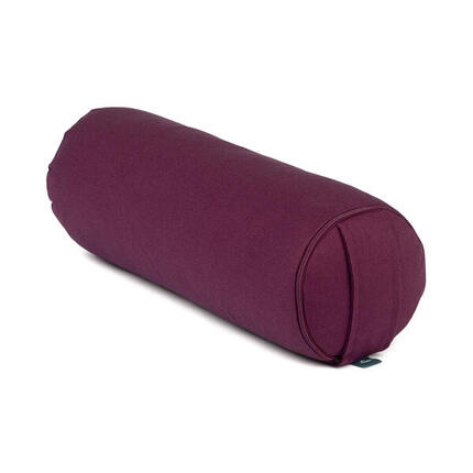 Yoga Mini-Bolster (rund), Nackenrolle, ECO, Buchweizenschalen Dunkelblau