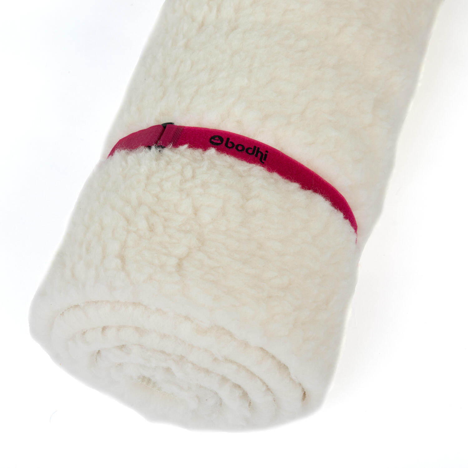 Yogamatten Klettband XL, bordeaux 2/4