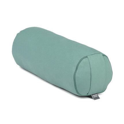 Yoga Mini-Bolster (rund), Nackenrolle, ECO, Buchweizenschalen Dunkelblau
