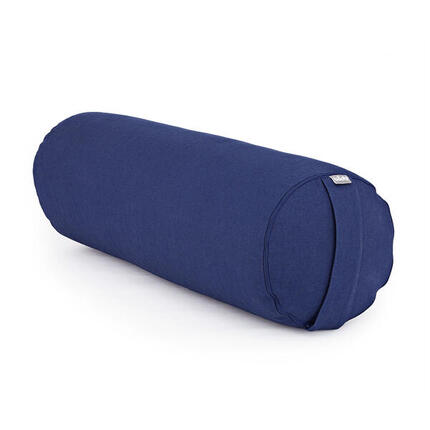 Yoga-Bolster (rund) BASIC olive, Dinkelhülsen