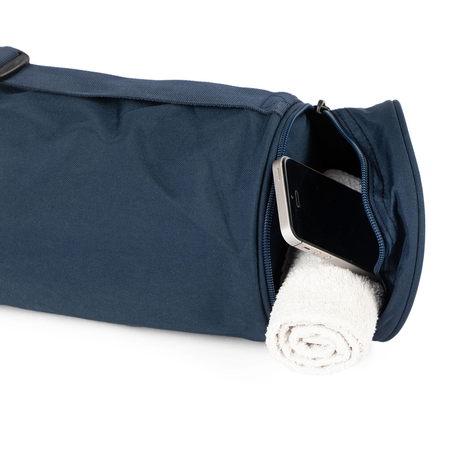 Yogamatten Tasche Asana Bag XL 70 dunkelblau, Polyester/Polyamide Stick OM 4/4