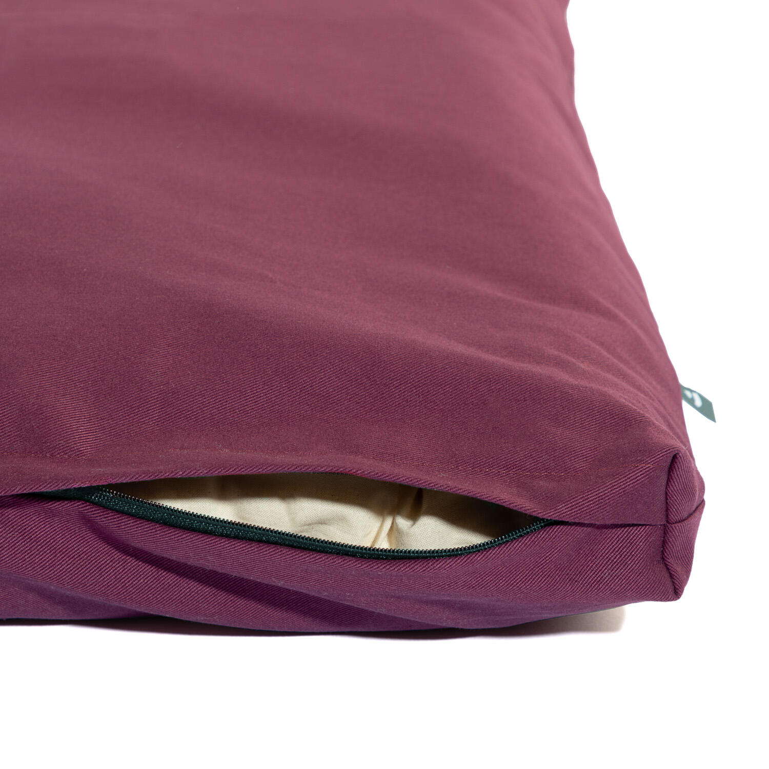 Meditationsmatte ZABUTON ECO Aubergine 2/2