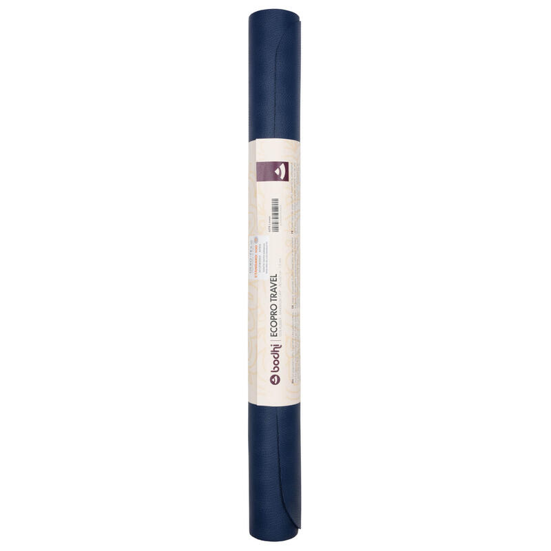 Saltea de yoga din cauciuc Bodhi EcoPro Travel, antiderapantă, 1,3 mm