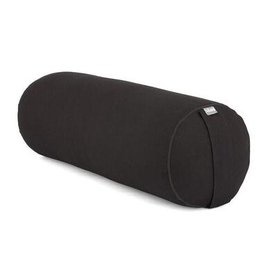 Yoga-Bolster (rund) BASIC olive. Dinkelhülsen