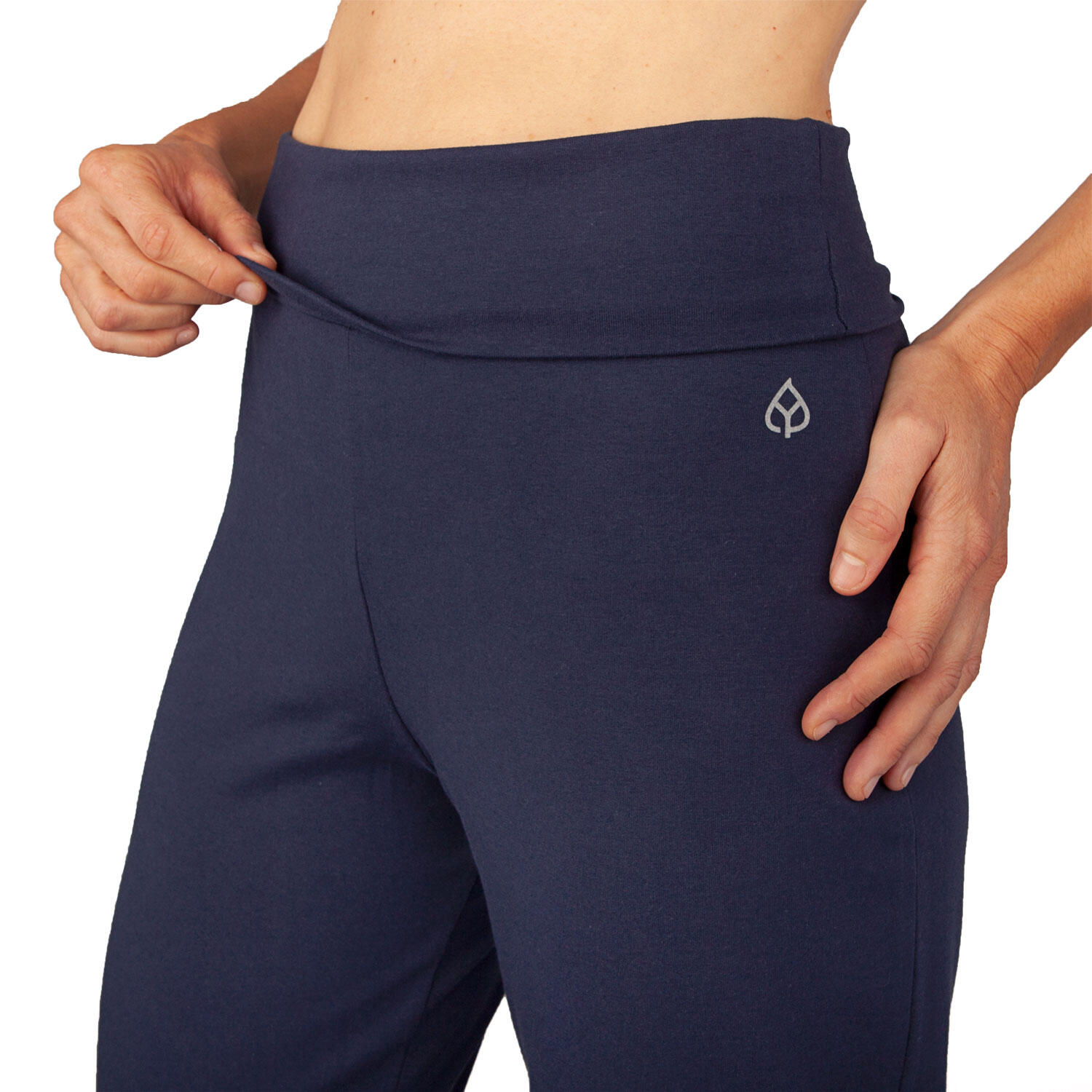 Yoga Jazzpants, Bio-Baumwolle, Dunkelblau (Black Iris) 6/6